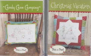 PATTERN - Embroidery Bundle 1 - 2 fun Christmas designs - This & That - Picture 1 of 2
