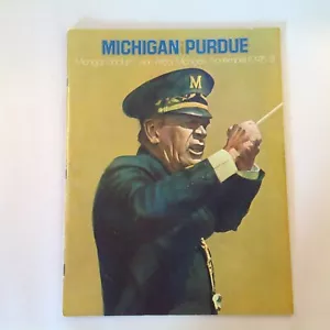 Vtg Nov 8 1975 Official Football Program Michigan Purdue Wolverines Boilermakers - Picture 1 of 18