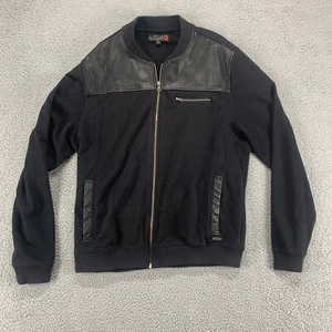 Guess Jacket Womens XL Black Full Zip Lightweight Coat Pockets Ladies G by Guess - Picture 1 of 10