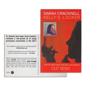 Sarah Cracknell : Kelly's Locker Promotional US Postcard St. Saint Etienne - Picture 1 of 3