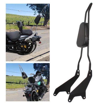 Respaldo de pasajero barra Sissy con almohadilla para Yamaha Star Bolt XVS950 R-Spec 2014-2019 Foto 1 de 4