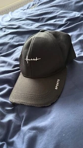 Black Casual Unisex Sports Fashion Baseball Cap For Men and Women - Picture 1 of 2