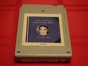 Linda Ronstadt Greatest Hits Volume Two 1980 8 Track Tape TESTED WORKS Easy Blue - Imagen 1 de 5
