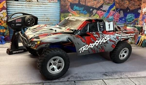 Traxxas Slash VXL LCG 2wd RC truck New Brushless Spektrum 3300kv Motor & ESC - Picture 1 of 8