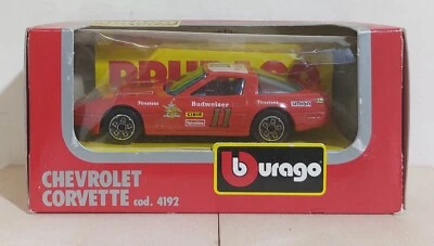 I116016 BURAGO 1/43 serie Die Cast Metal n. 4192 - Chevrolet Corvette - Box - Immagine 1 di 3