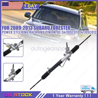 Se adapta a Subaru Forester 34110SC011 2009-2013 dirección asistida cremallera y piñón nuevo Foto 1 de 4