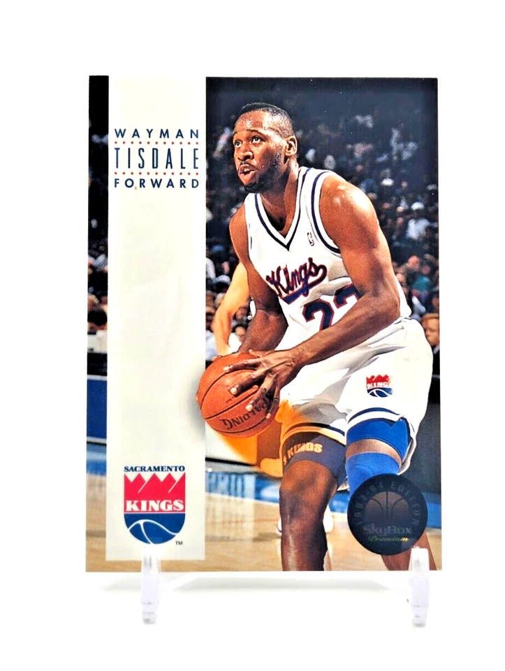Wayman Tisdale 1993-94 Skybox Premium #159 Sacramento Kings BASE CARD - Image 1 of 2