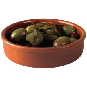 Olympia Porcelain Rustic Mediterranean Dish Large - 134mm h30mm 5.25" (Box 6) - Picture 1 of 2