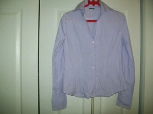 BENETTON PALE LAVENDER CHAMBRE SHIRT - Picture 1 of 1