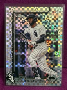 2025 Topps Chrome - Luis Robert #177 X-Fractor | White Sox - Picture 1 of 2