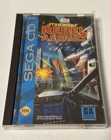 Star Wars: Rebel Assault (Sega CD, 1993), Tested Authentic