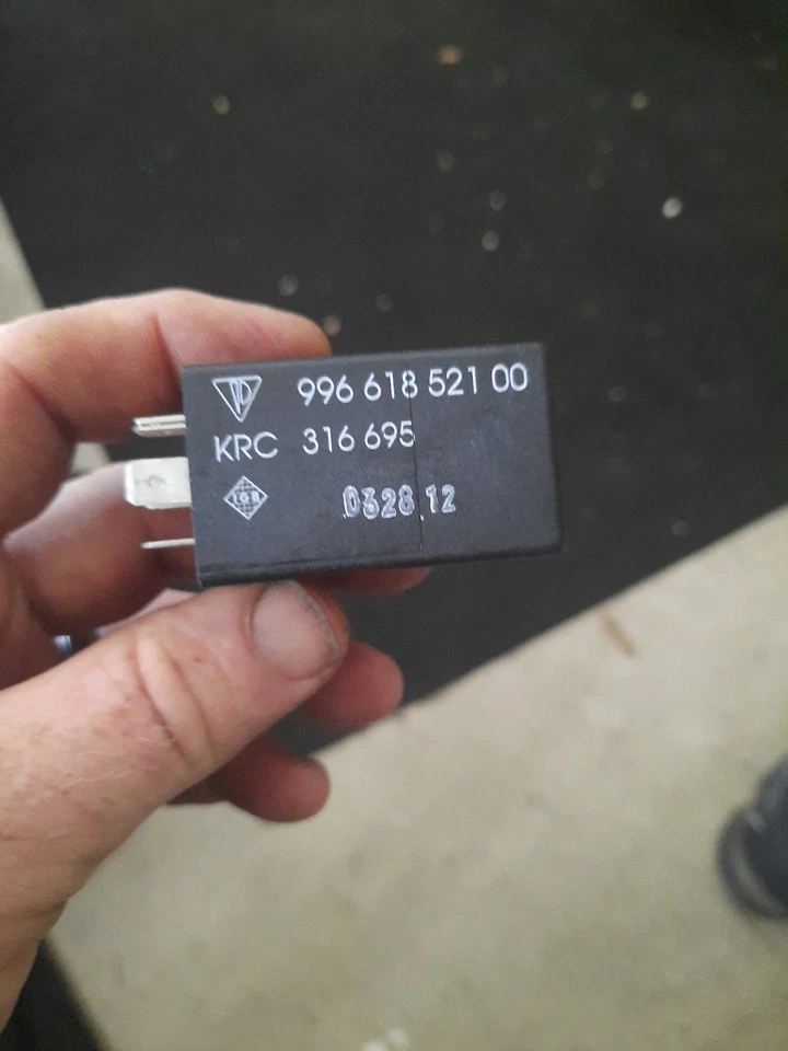 1997-2004 Porsche 911 996 Boxster 986 relé aquecedor de assento chicote de fios usado pelo fabricante de equipamento original - Imagem 1 de 1