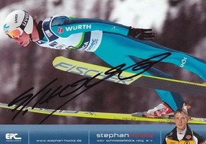 Stephan HOCKE - Deutschland, Gold Olympia 2002 Skispringen, Original-Autogramm! - Bild 1 von 1