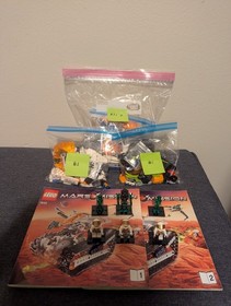 100% complete w/ manuals Lego Mars Mission set 7645 MT-61 Crystal Reaper