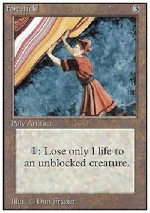 MTG English Forcefield Medium Play Normal Unlimited - Image 1 of 1