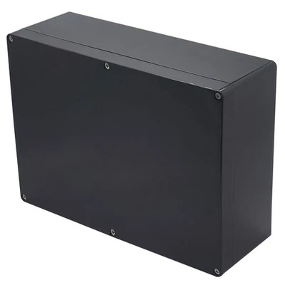 Caja de conexiones impermeable Project Box IP65 plástico ABS negro cajas eléctricas D... Foto 1 de 4