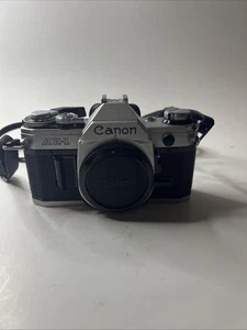 Canon AE-1 Program 35mm Manual SLR Film Camera Body Only! Works! - Picture 1 of 14