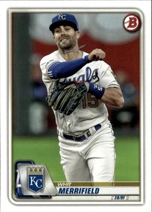 2020 Bowman #37 Whit Merrifield Kansas City Royals - Picture 1 of 2