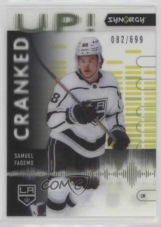 2022-23 Upper Deck Synergy Cranked Up /699 Samuel Fagemo #CU-SF Rookie RC - Image 1 of 2