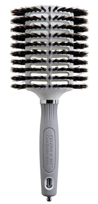 Olivia Garden Ceramic and Ion Turbo Vent 100% Boar Bristle round Hair Brush - Image 1 of 4