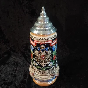 Austria Panorama Beer Stein By King Werk F - Picture 1 of 21