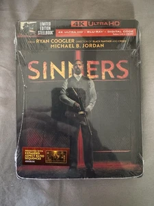 Sinners 4K (Ultra HD / Blu-ray / Digital) Limited Edition Steelbook - Bild 1 von 9