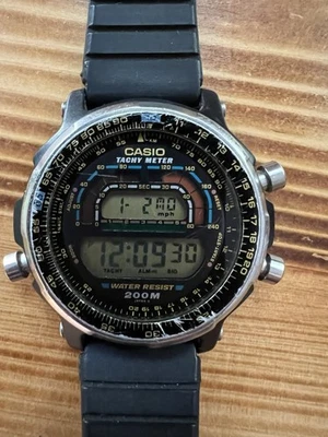 Casio 905 DW-400 Digital Watch Vintage Tachymeter - Image 1 of 3