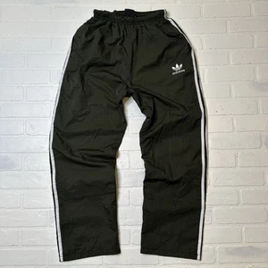 Vintage Adidas Original Boys Black Windbreaker Track Pants YOUTH *Read - Picture 1 of 16