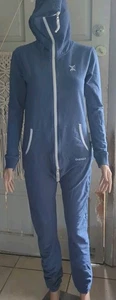 The Norweger Original OnePiece Zip Jumpsuit Blau Kapuze Taschen Large - Bild 1 von 10