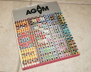 2X AGAM KUNST BÜCHER EINE HOMMAGE SIGNIERT ANDERE ABRAHMS MIT FARBFOTOS - Bild 1 von 12