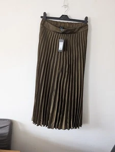 Women's Satin Midi Skirt - Picture 1 of 3