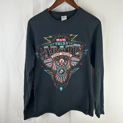 Harley Davidson Toys For Tots Tulsa Abate Toy Ride 2018 L/S Shirt Medium Rt 66 - Image 1 of 4