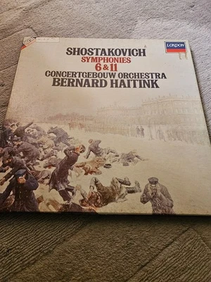 BERNARD HAITINK – SHOSTAKOVICH symphonies nos.6 & 11 – DECCA 411939-1 LP NM Foto 1 de 4