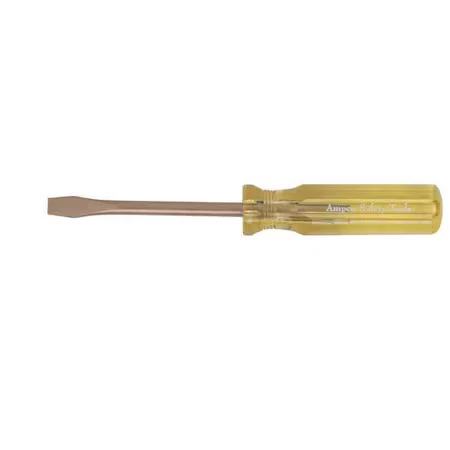 Ampco Safety Tools S-38 Non-Sparking Slotted Screwdriver 1/4 In Round - Image 1 of 1