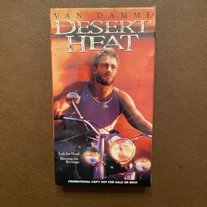Desert Heat VHS 1999 Screener Promo Tape Brand New Sealed Jean Claude Van Damme - Picture 1 of 6
