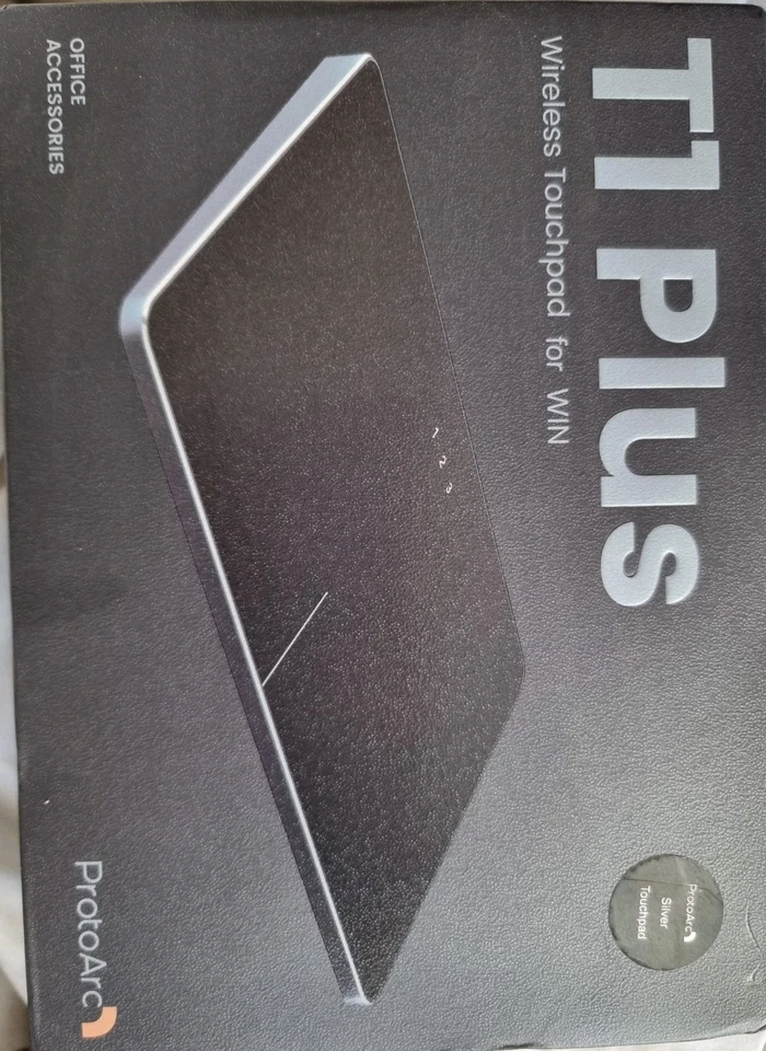 ProtoArc T1 Plus Wireless Trackpad for Windows10/11, Rechargeable Bluetooth - Image 1 of 4