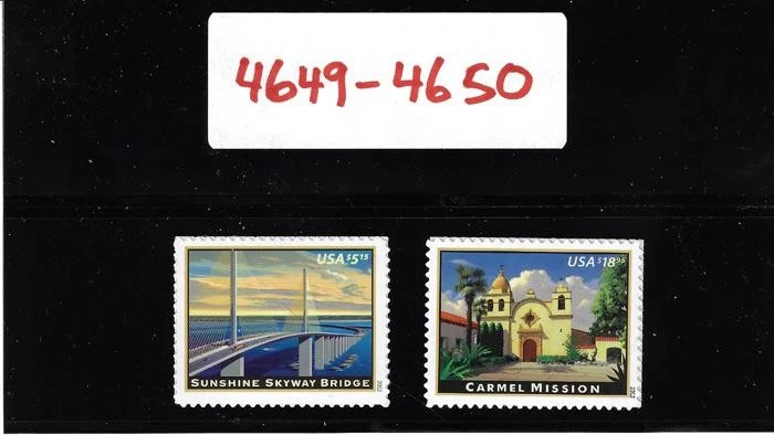 US SCOTT 4649 & 4650 PRIORITY MAIL & EXPRESS MAIL $5.15 & $18.95 STAMPS MNH - Image 1 of 1
