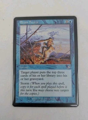 Brain Freeze Scourge 29/143 MTG Magic the Gathering LP Light Play  - Image 1 of 4