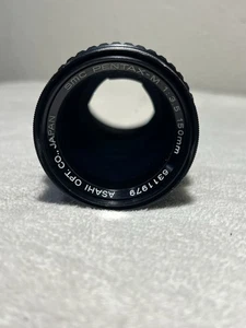 SMC Pentax-M 150mm F3.5 Telephoto Manual Focus Lens K Mount Read - Picture 1 of 5