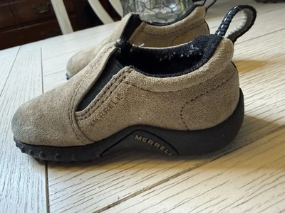 ZAPATOS MERRELL Infantil-Junior Gamuza Jungle Moc Jr Performance Talla 6 Mini Moc Taupe Foto 1 de 4