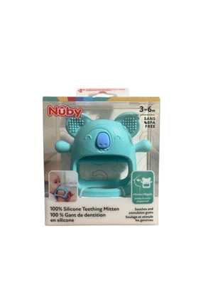 Nuby Silicone Teething Mitten - Image 1 of 3