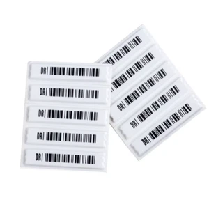1080 Piece Adhesive Security Tag for 58Khz EAS System Security Label with Barcod - Picture 1 of 13