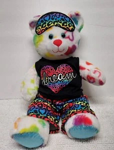 Build A Bear Teddybär sprechender Plüsch, 3-teilige Kleidung enthalten Regenbogen Stolz Geschenk - Bild 1 von 12