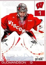 2010-11 Wisconsin Badgers Mens #9 Scott Gudmandson