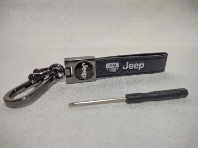 Jeep Coche Llavero Anillo Accesorios Llavero Negro y Herramienta Foto 1 de 4