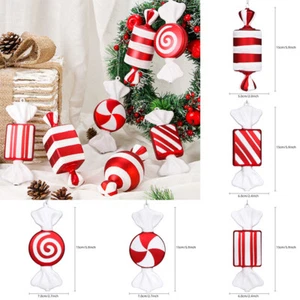 Christmas Tree Candy Ornaments Gift Xmas Trees Pendant Hanging Decoration 2024 - Picture 1 of 16