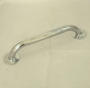 12'' Chrome Grab Rail Bar Indoor/Outdoor Use Disability Aid for Bathrooms etc - Picture 1 of 3