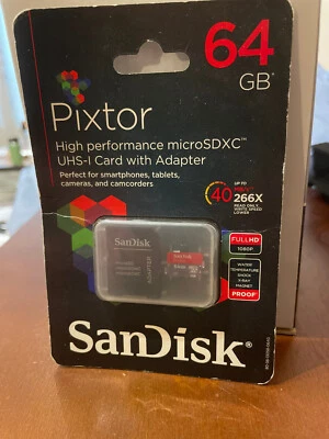 SanDisk - Ultra PLUS 64GB microSDXC UHS-I Memory Card with Adapter (/RT6-2315... - Image 1 of 4