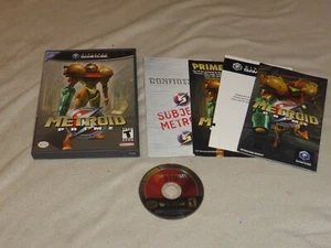 NINTENDO GAMECUBE VIDEO GAME METROID PRIME DISC W CASE & MANUAL COMPLETE - Picture 1 of 1
