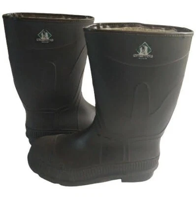 VTG Northerner Boots Womens Sz 6 Gray Rubber Work Farm Boot Mud Weatherproof US - Image 1 of 4